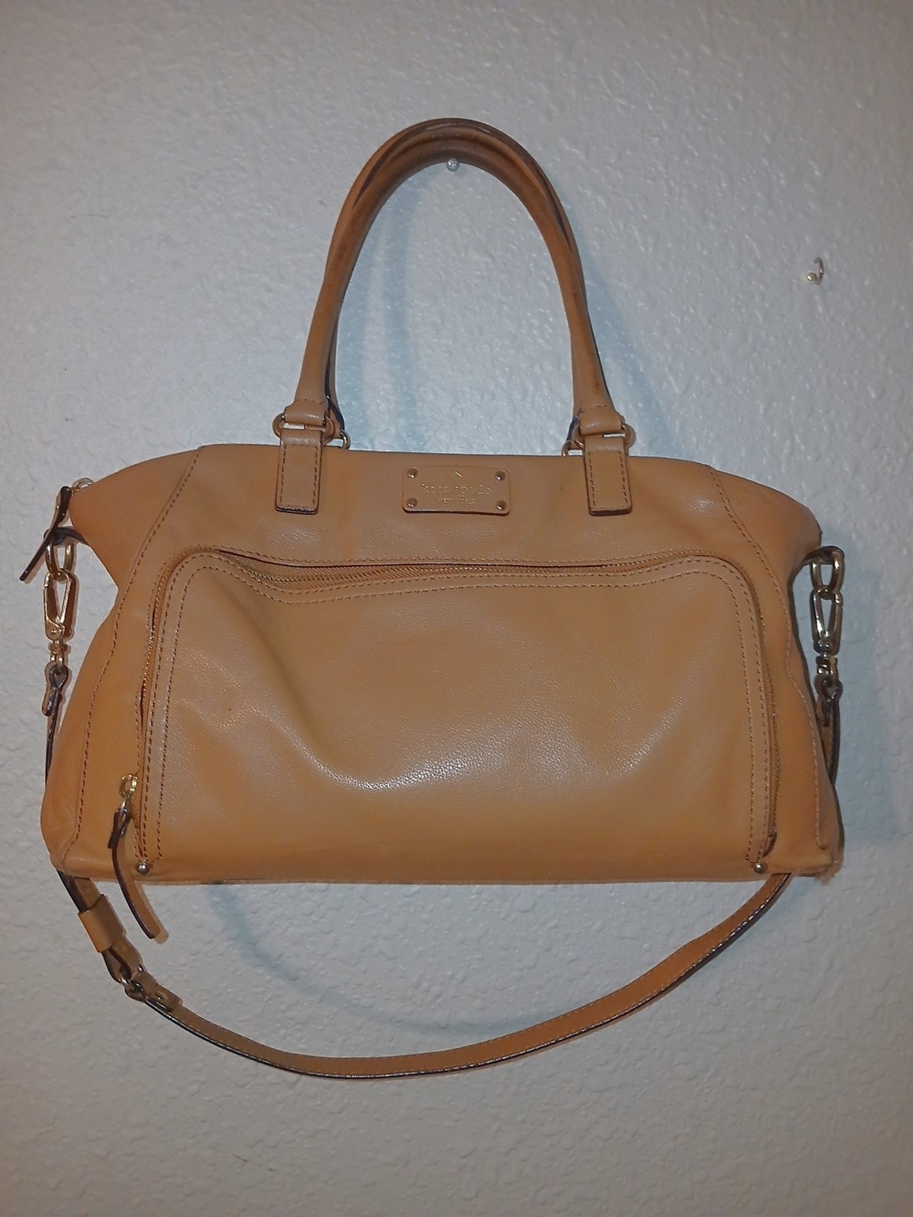 Kate Spade Tan Leather Satchel - Versatile Women’s Handbag